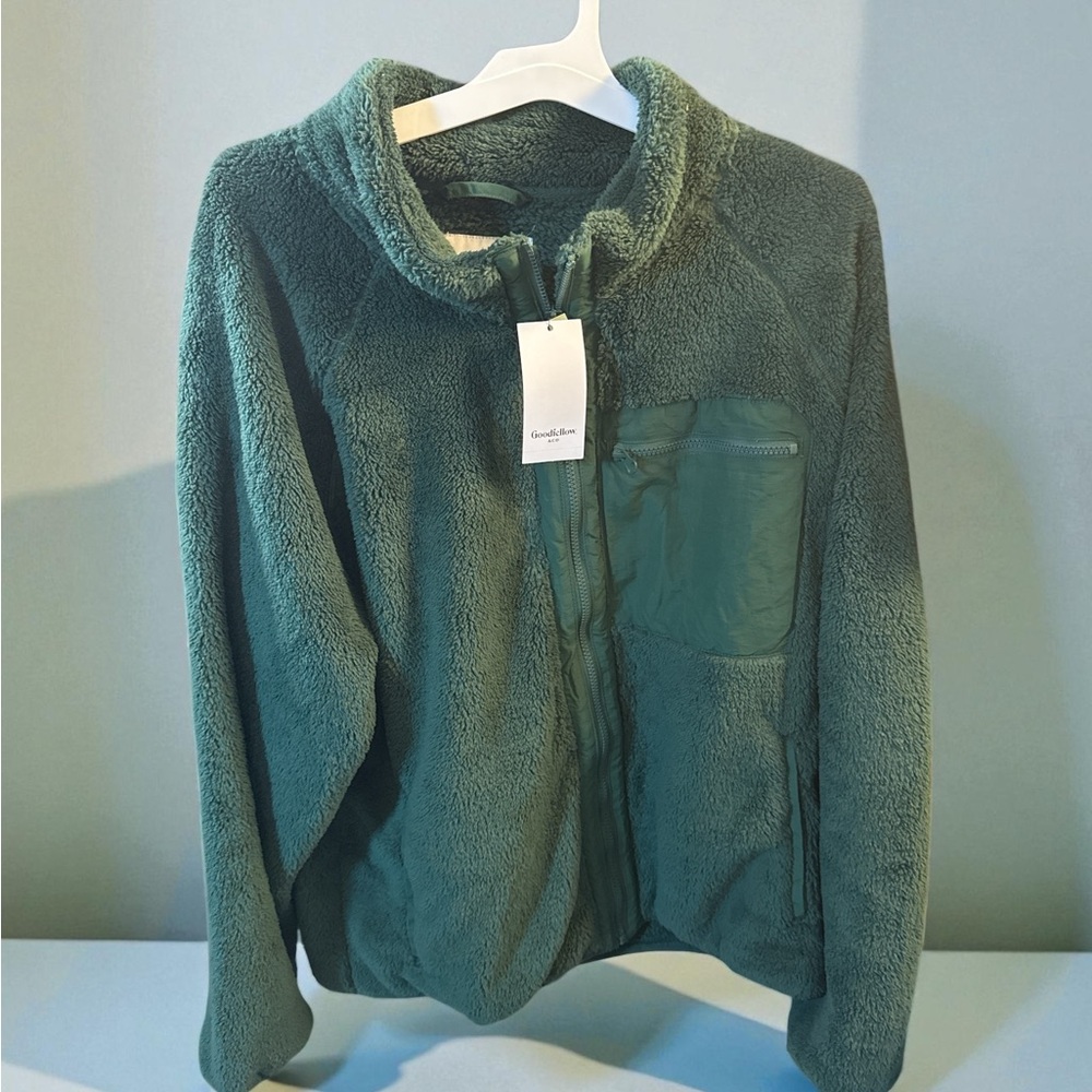 Goodfellow & Co Green Ultra Soft Fleece